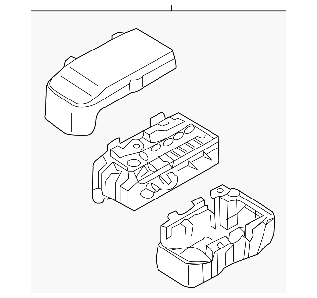 91950-3J300 Деталь FUSE & RELAY BOX