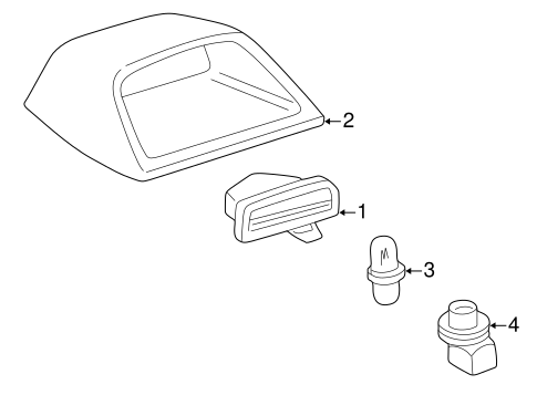 Corolla HIGH MOUNTED STOP LAMP
