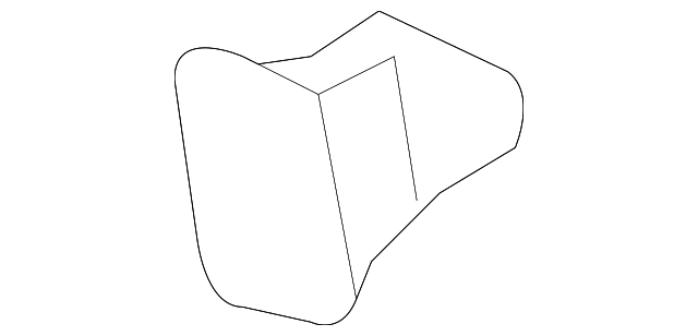 25824826 LOWER MOLDING, LEFT