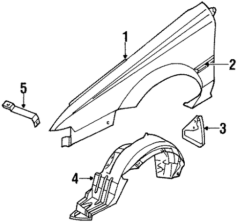 Corolla FENDER & COMPONENTS