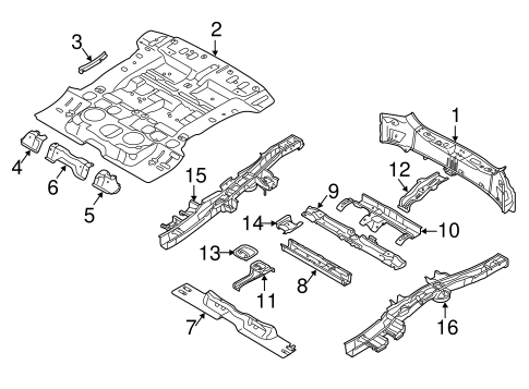 Sorento REAR BODY & FLOOR