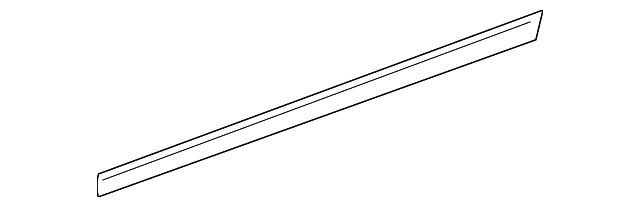 25693996 Деталь LOWER MOLDING, RIGHT