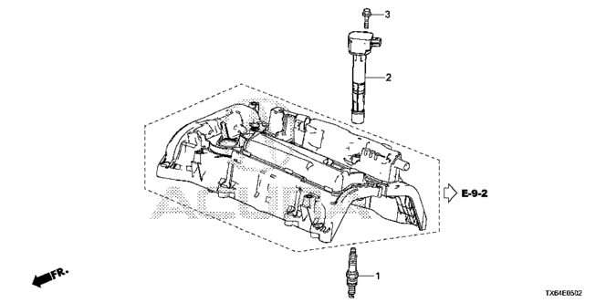 ILX PLUG HOLE COIL - PLUG (2.4L) (2)