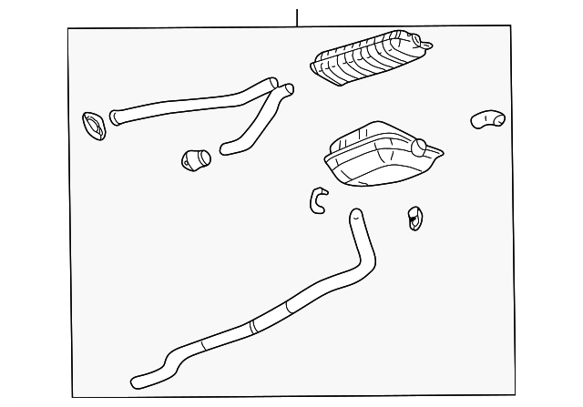 25765122 Деталь MUFFLER & PIPE