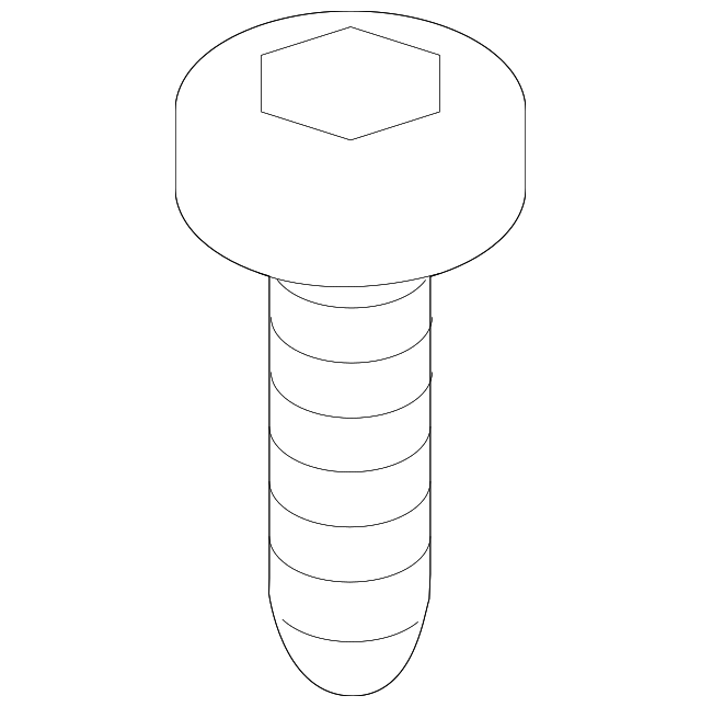 07-14-2-756-873 Деталь TRUNK LID TRIM SCREW