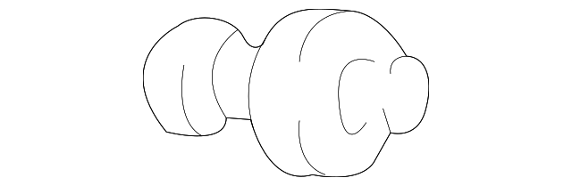 14046223 Деталь SUPPORT CYLINDER STUD, LEFT