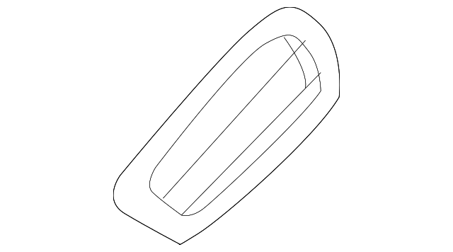 22859854 DEFROSTER GRILLE, LEFT