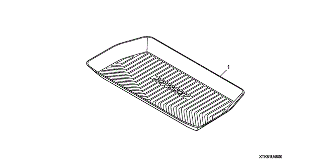 ACCESSORIES/CARGO TRAY for 2011 Honda ODYSSEY #1