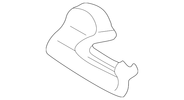 64115AE19AGG Деталь TRACK END COVER, LEFT