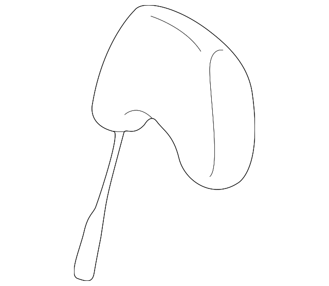 64061AE52AGE Деталь HEADREST, RIGHT