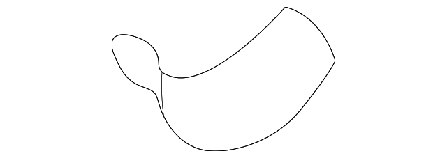 64131AE04BGE Деталь SEAT BACK COVER, RIGHT