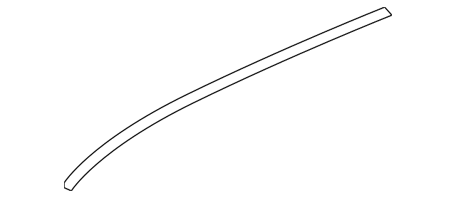 22935303 Деталь ROOF MOLDING, RIGHT