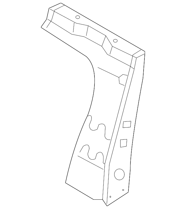 87651AM700 SEAT BACK FRAME, LEFT