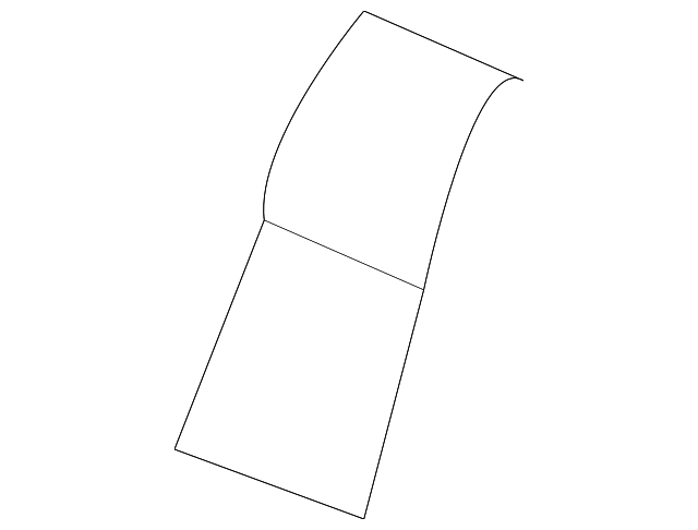 87661AM000 SEAT BACK PAD, LEFT