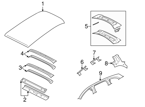 Q7 ROOF & COMPONENTS 2