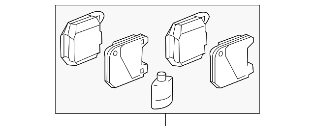 MR407391 Деталь BRAKE PADS