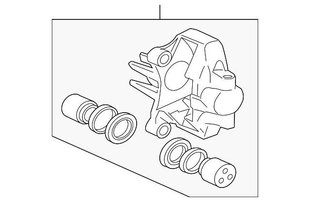 4605A437 Деталь CALIPER