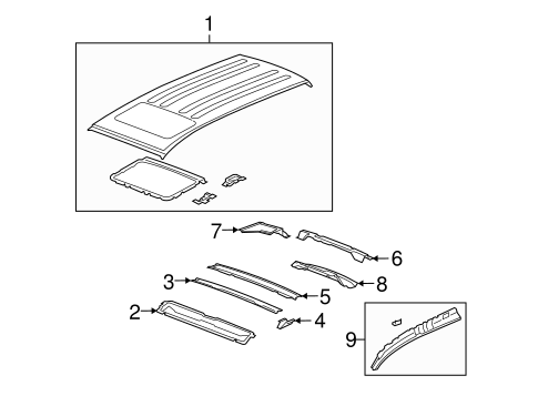 XL-7 ROOF & COMPONENTS