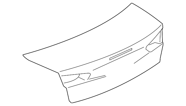 5920A068 Деталь TRUNK LID