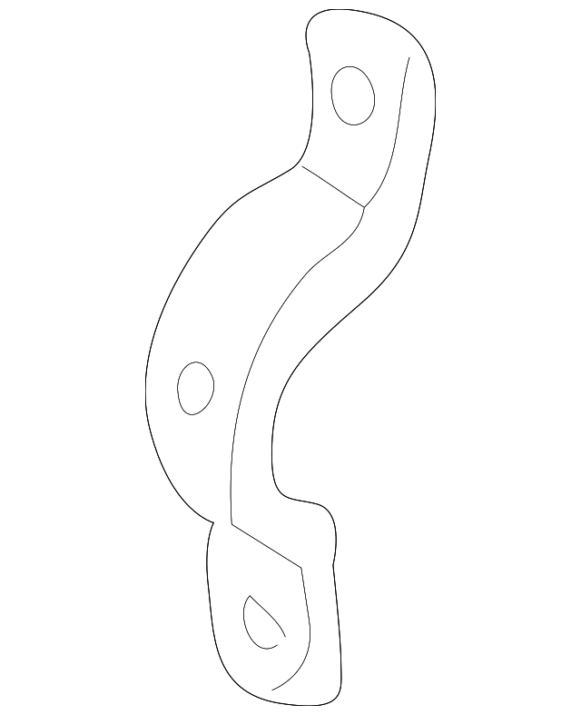 544494W000 GEAR ASSY BRACKET, RIGHT