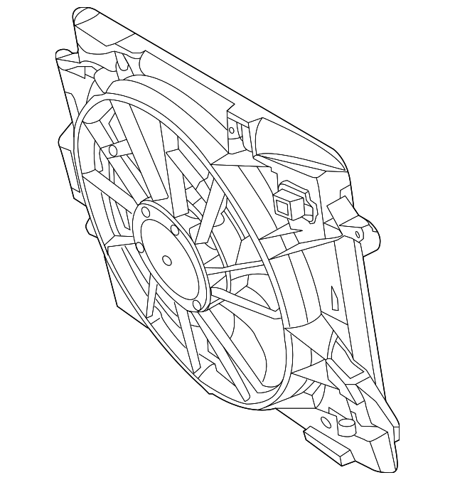 7B0-959-455-B Деталь FAN ASSY