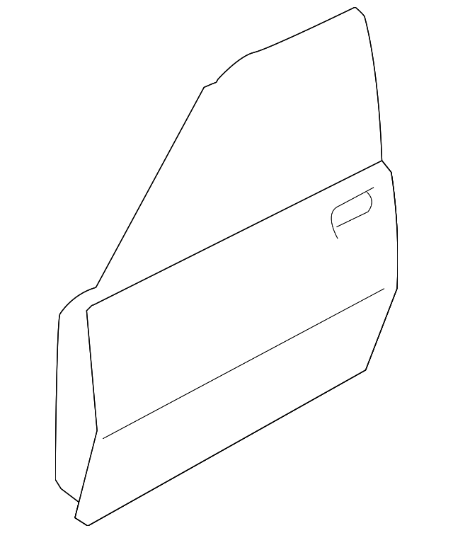 6800178J02 Деталь DOOR SHELL, RIGHT