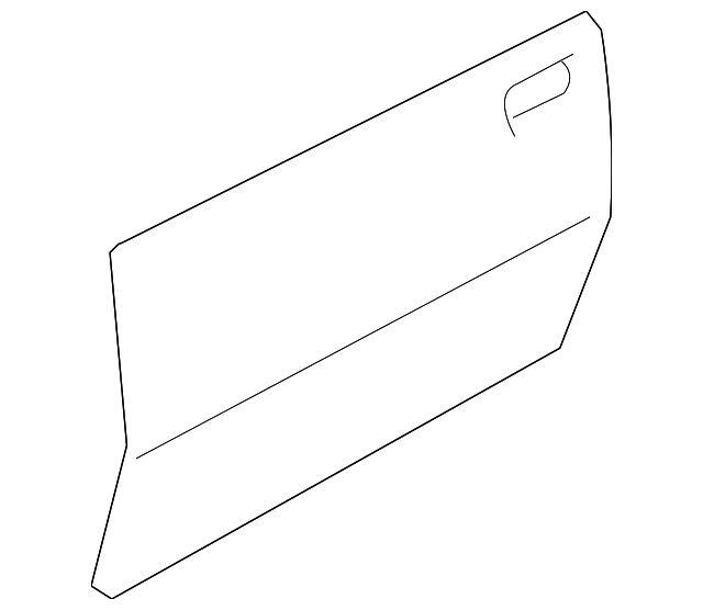 6831178J02 Деталь OUTER PANEL, LEFT