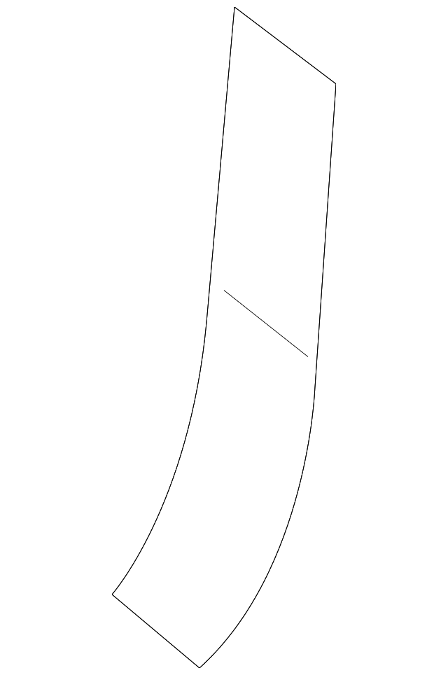87331EG01A Деталь SIDE TRIM, LEFT