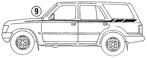 4Runner STRIPE TAPE 2