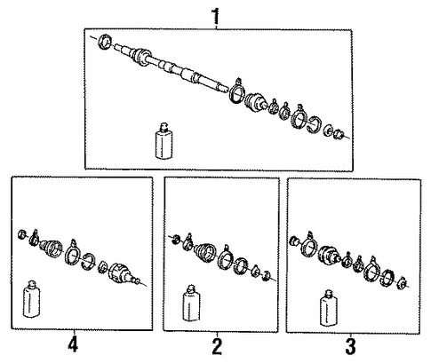Precis AXLE SHAFT