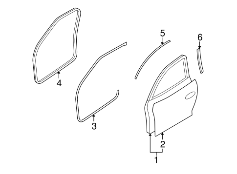 RX-8 DOOR & COMPONENTS