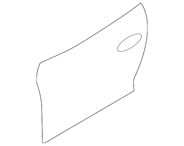 FE87-58-031B Деталь OUTER PANEL, RIGHT