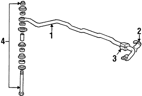 Galant STABILIZER BAR & COMPONENTS