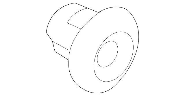 81173-1C000 Деталь SUPPORT ROD GROMMET