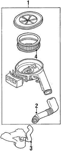 B2000 AIR INLET
