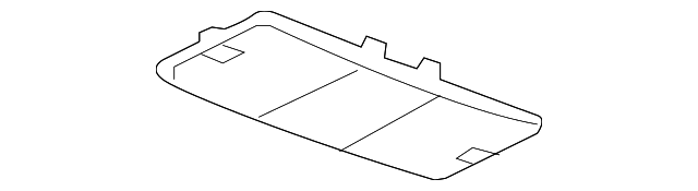 10385848 Деталь DOME LAMP LENS
