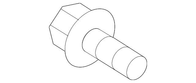 MR200127 Деталь WINDOW MOTOR SCREW, LEFT