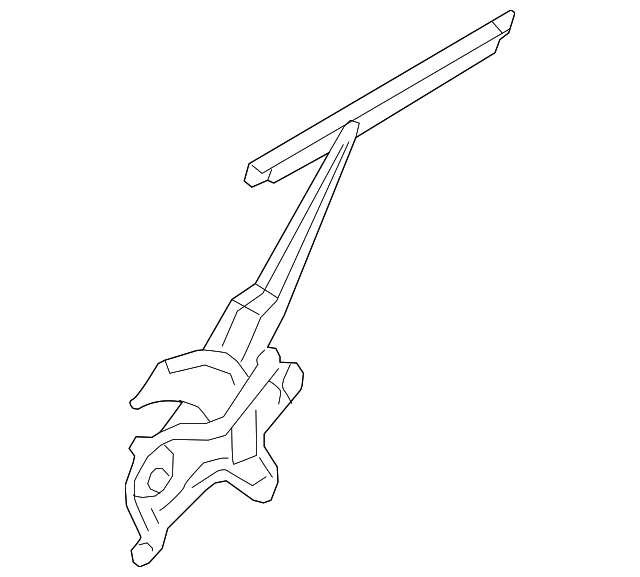 5743A223 Деталь WINDOW REGULATOR, LEFT
