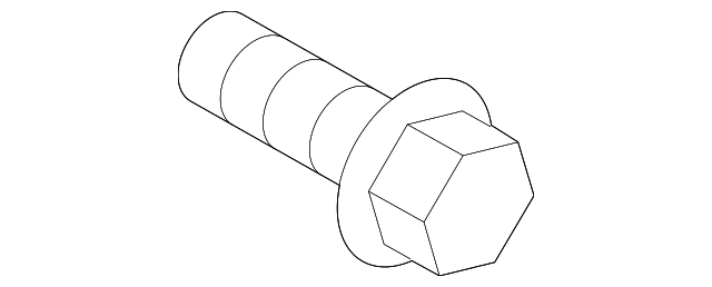 5713A323 Деталь WINDOW REGULATOR BOLT, LEFT