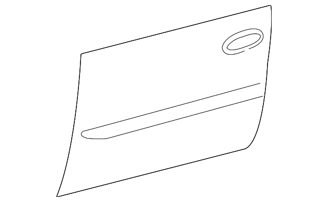 25769467 OUTER PANEL, LEFT