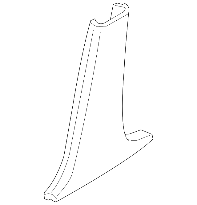 76916-9N00B LWR CTR PLR TRIM, LEFT