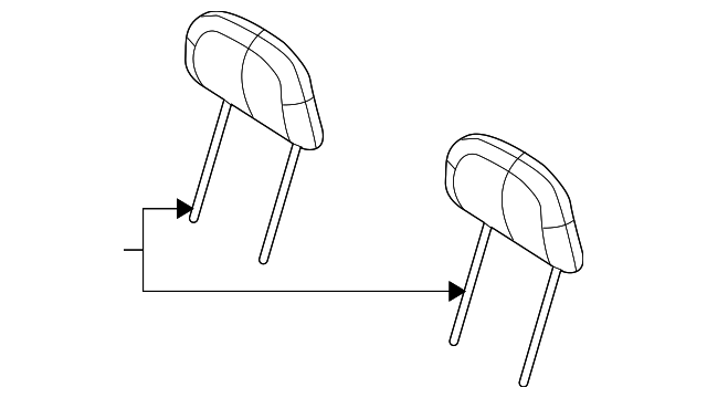 7B0-883-901-A-DE5 Деталь HEADREST, LEFT