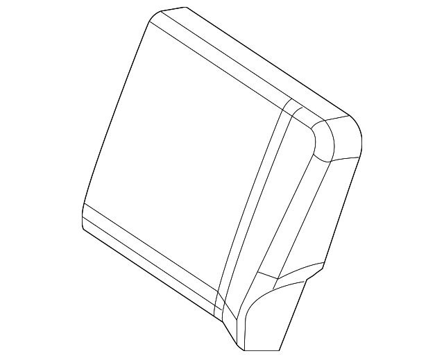 7B0-883-755 Деталь SEAT BACK PANEL