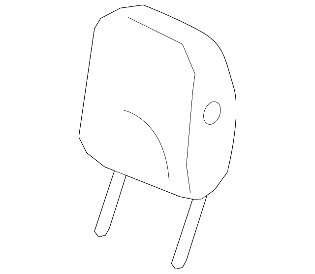 82140-SZN-A01ZA Деталь HEADREST ASSY., RR. (OUTER) *NH556L* (LE