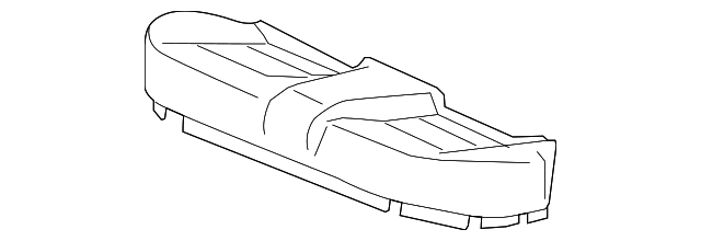 82131-SZN-A01ZA Деталь COVER, RR. SEAT CUSHION TRIM *NH556L* (L