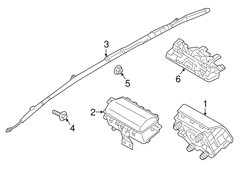 Genesis AIR BAG COMPONENTS 2
