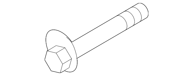 54640-3R000 SUSP CROSSMEMBER ADJUST BOLT, LEFT