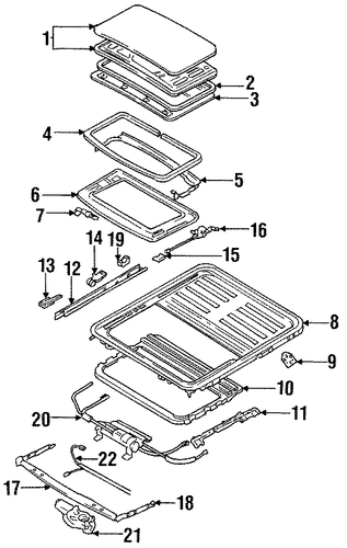 Protege SUNROOF