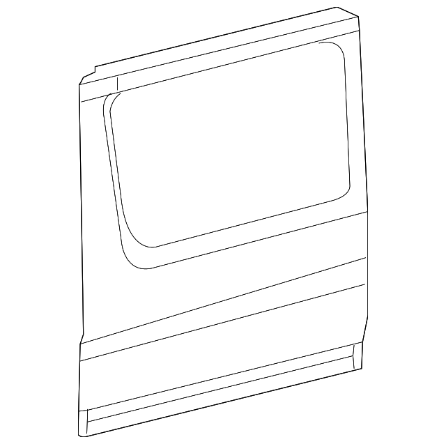 68008462AA Деталь FRONT PANEL, LEFT
