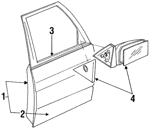 Protege DOOR & COMPONENTS